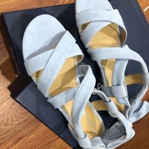 Splendid baby blue sandals